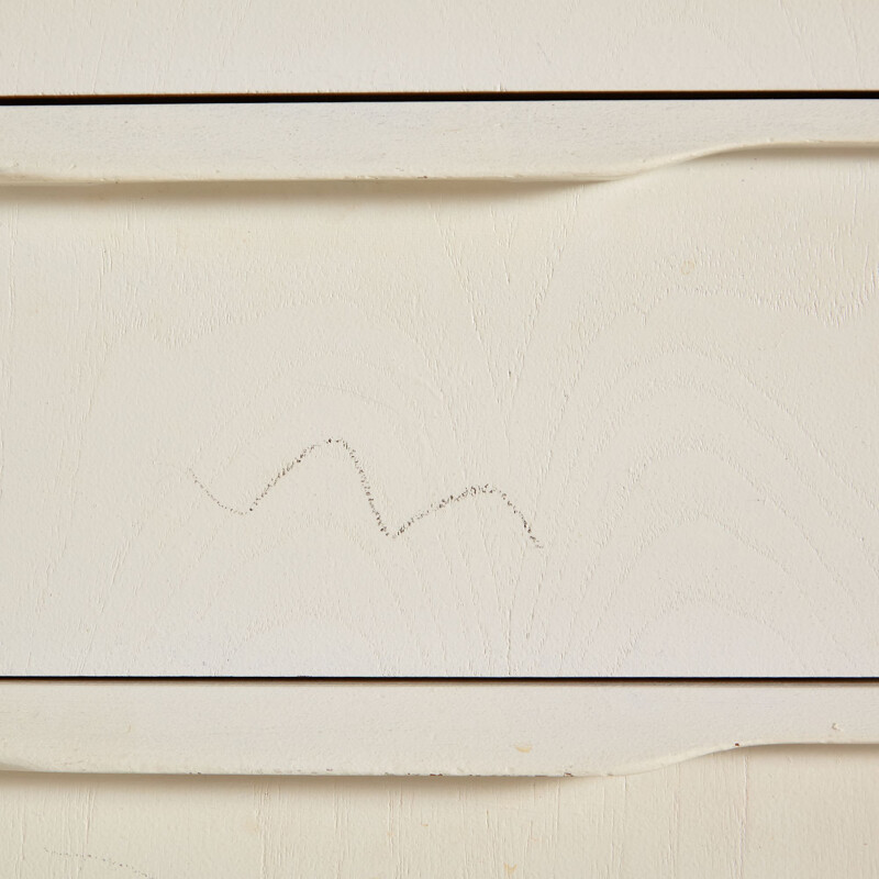 Vintage white chest of drawers, Denmark