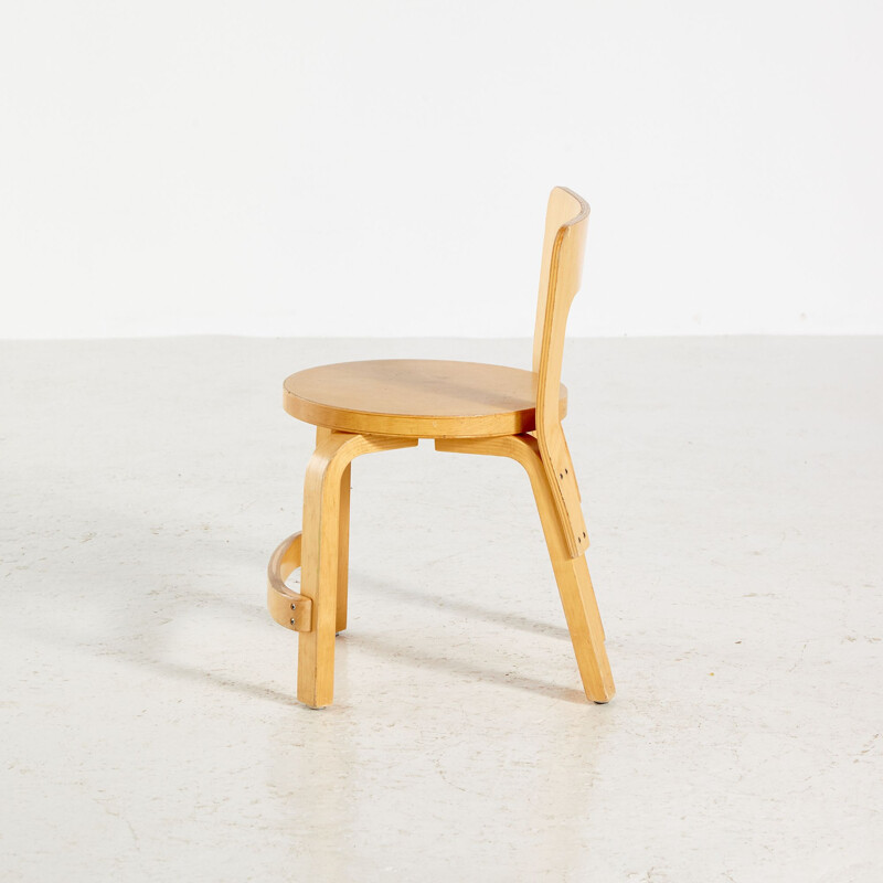 Chaise enfant vintage N65 par Alvar Aalto