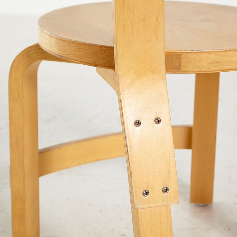 Vintage N65 children's chair by Alvar Aalto