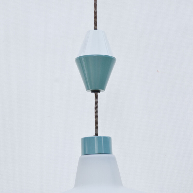 Vintage pendant lamp by Kamenický Šenov for Lustra, Czechoslovakia 1950