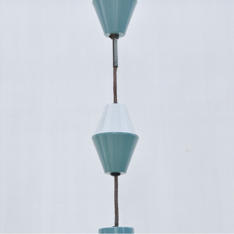 Vintage pendant lamp by Kamenický Šenov for Lustra, Czechoslovakia 1950