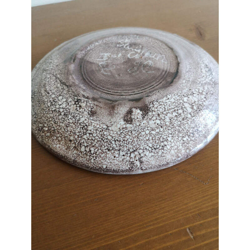 Scandinavian vintage ceramic plate