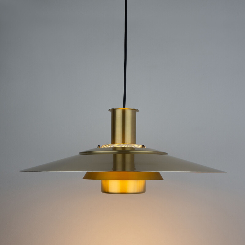 Mid century pendant lamp by Junge, Denmark 1980s