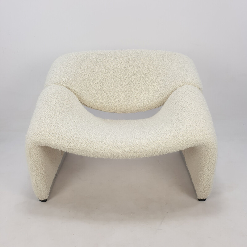 Miid century F598 armchair by Pierre Paulin for Artifort Groovy, 1980s