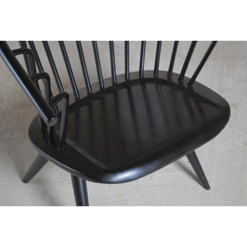 Vintage Crinolette armchair by Ilmari Tapiovaara for Asko, Finland 1960s