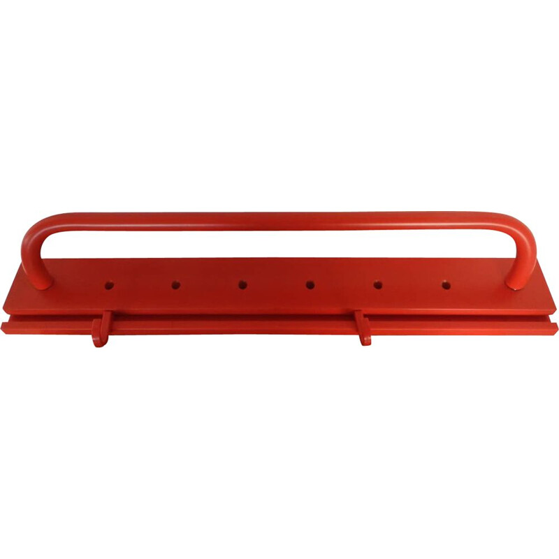 Vintage coat rack with shelves by Kartell