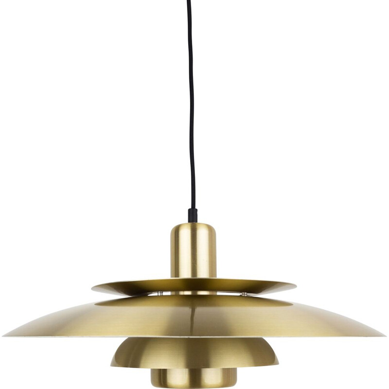 Vintage pendant lamp by Bent Nordsted for Lyskaer, Danish 1970