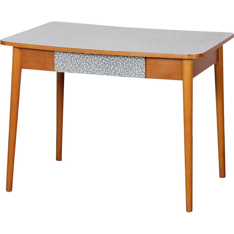 Mid century Czech formica table, 1960s