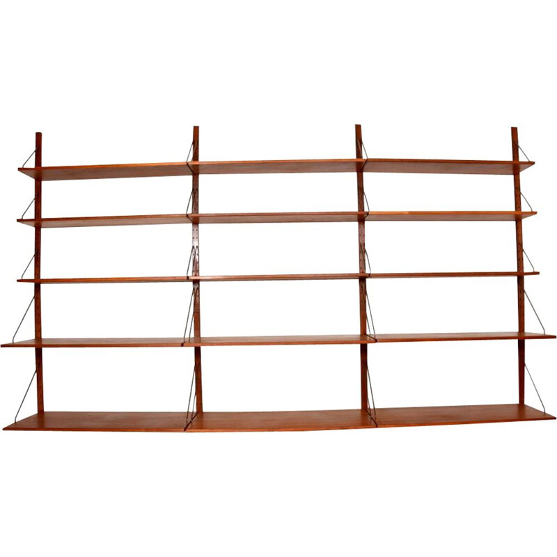 Vintage shelving system by Sven Ellekaer for Albert Hansen, Denmark 1960s