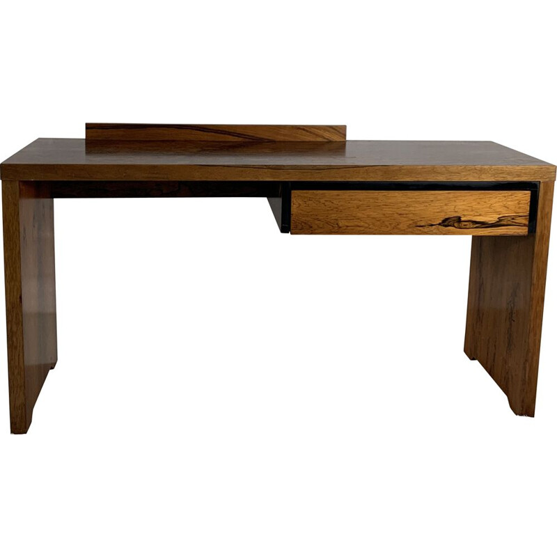 Vintage rosewood dressing table, French 1930