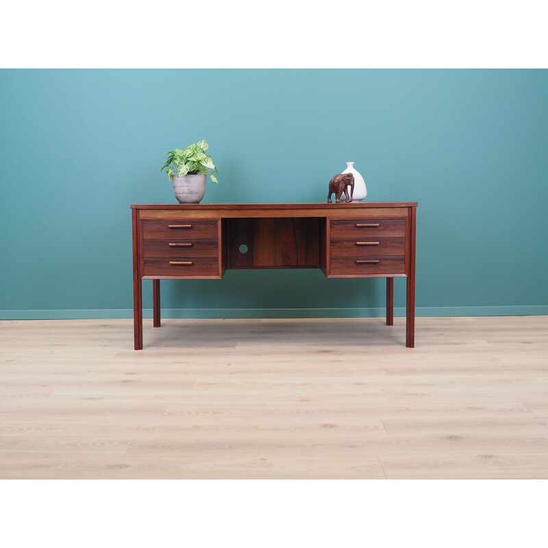 Mid century rosewood desk, Denmark 1970s