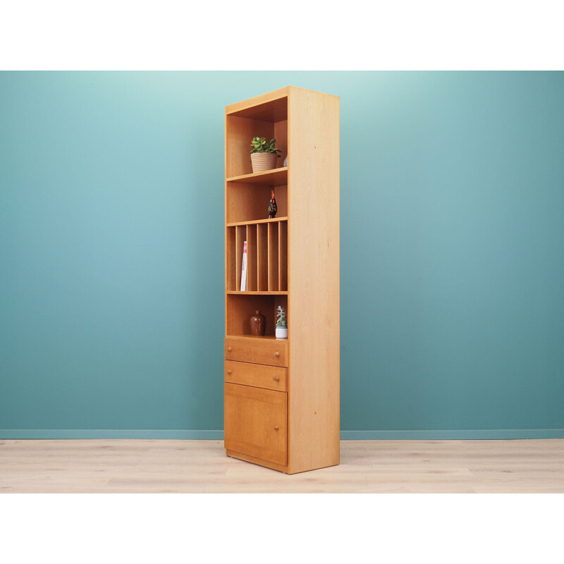 Ashwood vintage bookcase by Skovby Møbelfabrik, Denmark 1970s