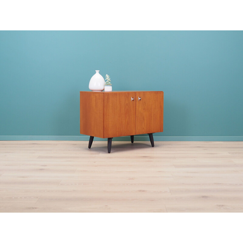 Mid century teak highboard, Denmark 1970s