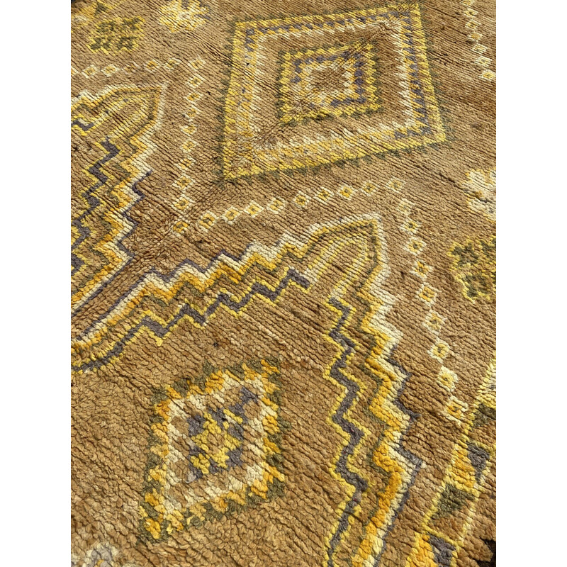 Vintage wollen Berber tapijt Boujaad