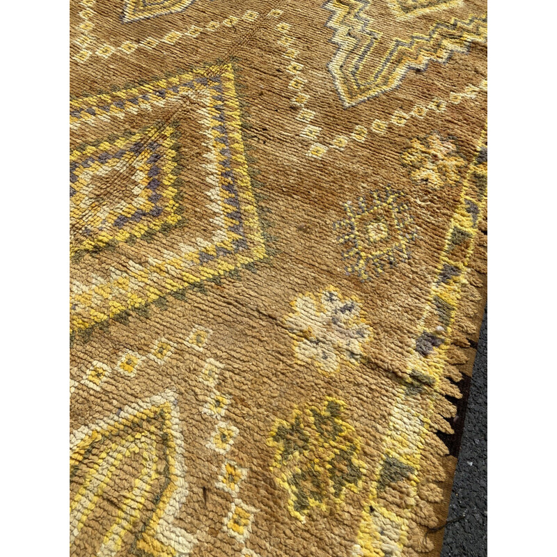 Vintage wollen Berber tapijt Boujaad