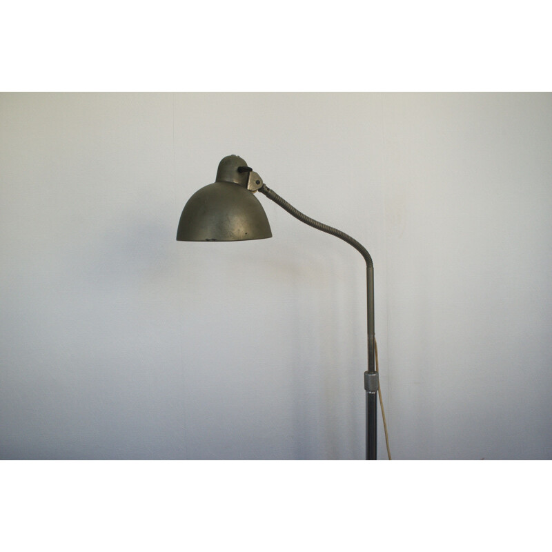 Industrial floor lamp by Christian Dell for Kaiser Leuchten, Germany 1950s