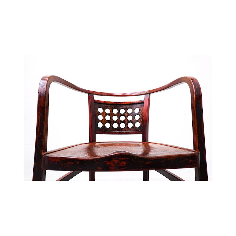 Mid century bentwood armchair by Otto Wagner for J & J Kohn
