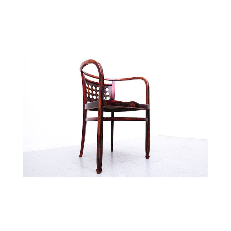 Mid century bentwood armchair by Otto Wagner for J & J Kohn