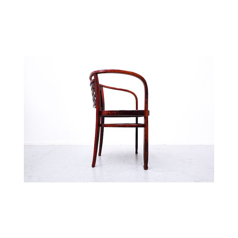 Poltrona Vintage bentwood por Otto Wagner para J