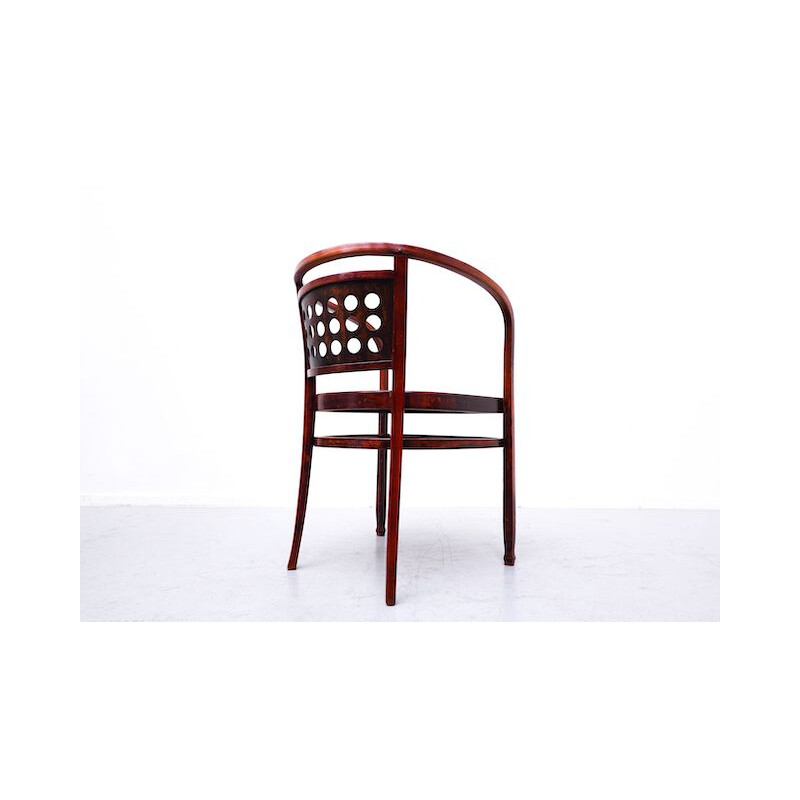 Mid century bentwood armchair by Otto Wagner for J & J Kohn