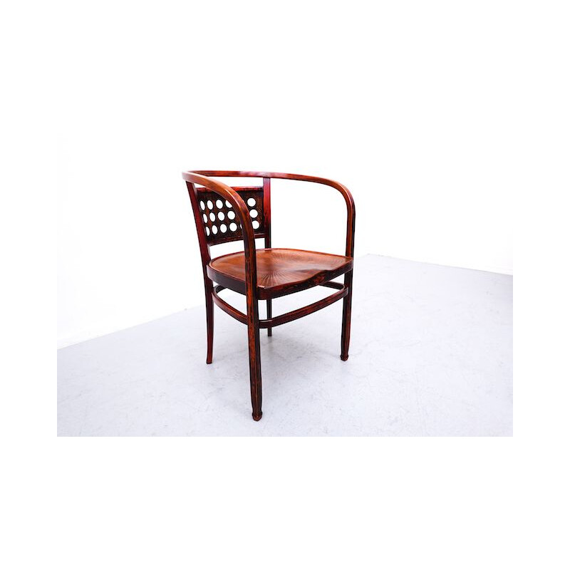 Mid century bentwood armchair by Otto Wagner for J & J Kohn