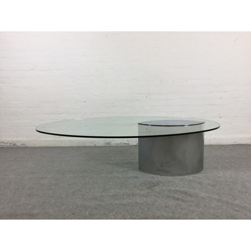 Knoll International "Lunario" coffee table, Cini BOERI - 1970s