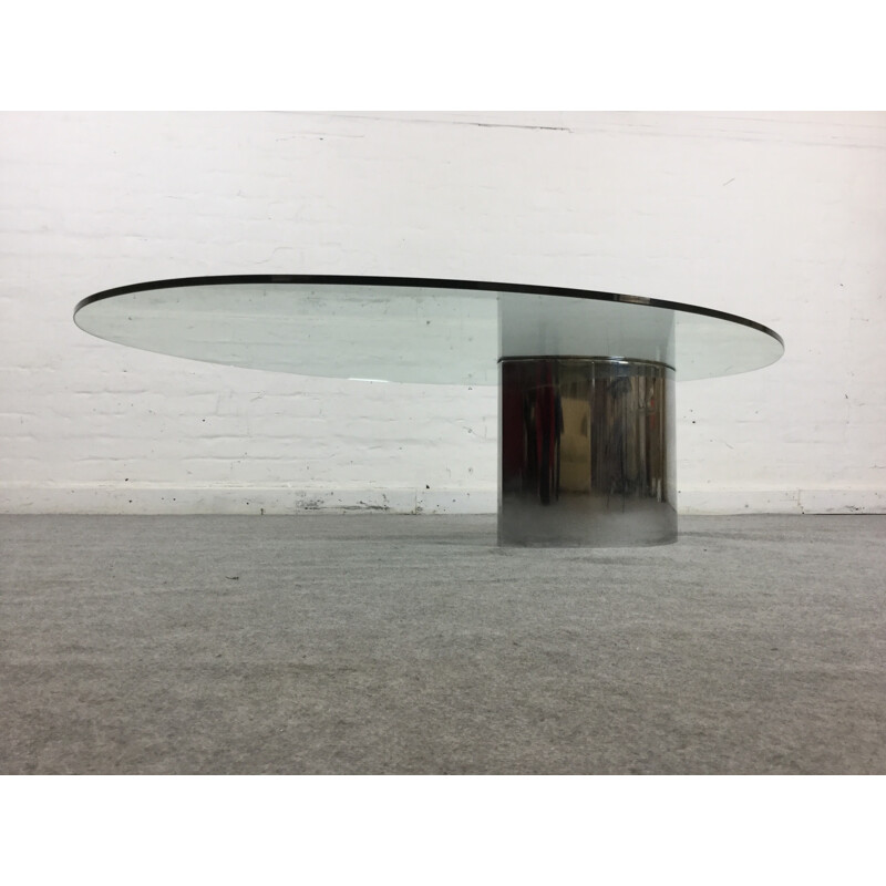 Knoll International "Lunario" coffee table, Cini BOERI - 1970s