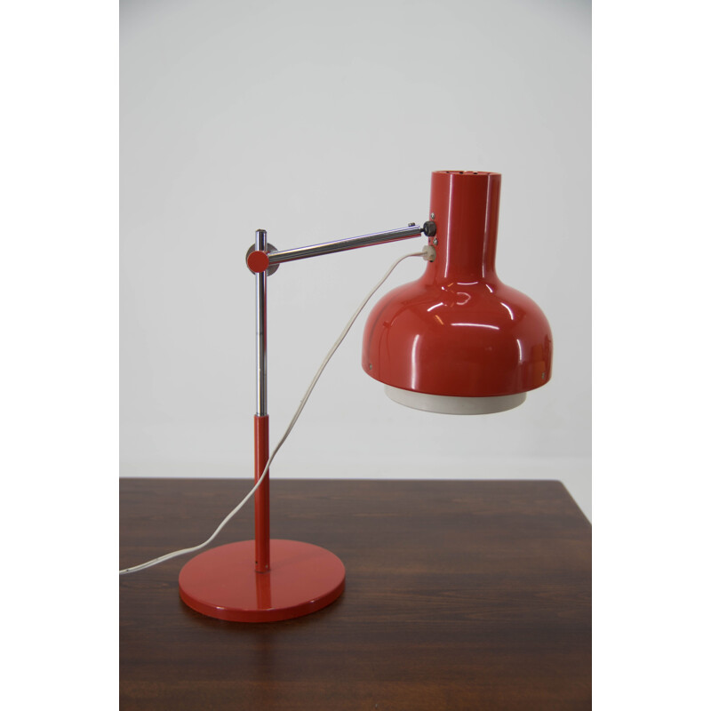 Lámpara de mesa regulable vintage de Josef Hurka para Napako, 1970