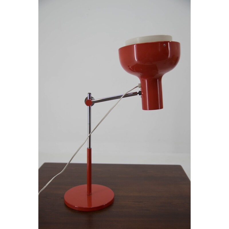Lámpara de mesa regulable vintage de Josef Hurka para Napako, 1970