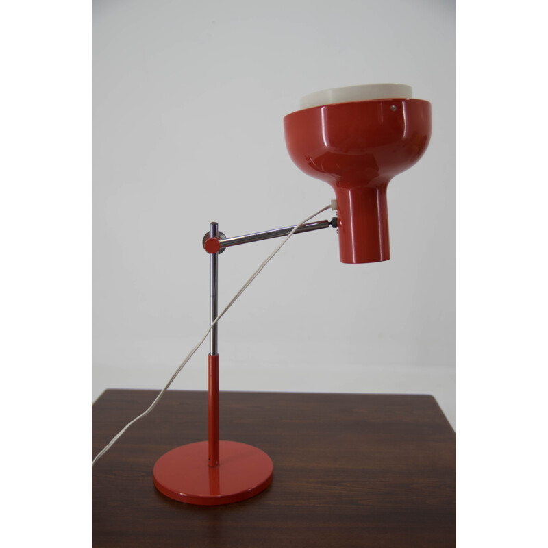 Vintage adjustable table lamp by Josef Hurka for Napako, 1970