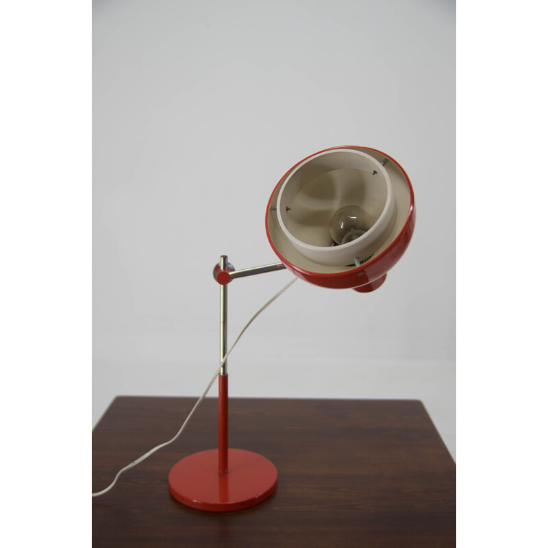 Vintage adjustable table lamp by Josef Hurka for Napako, 1970