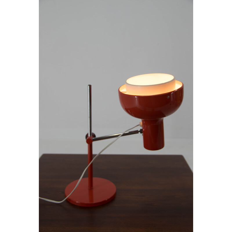 Vintage adjustable table lamp by Josef Hurka for Napako, 1970