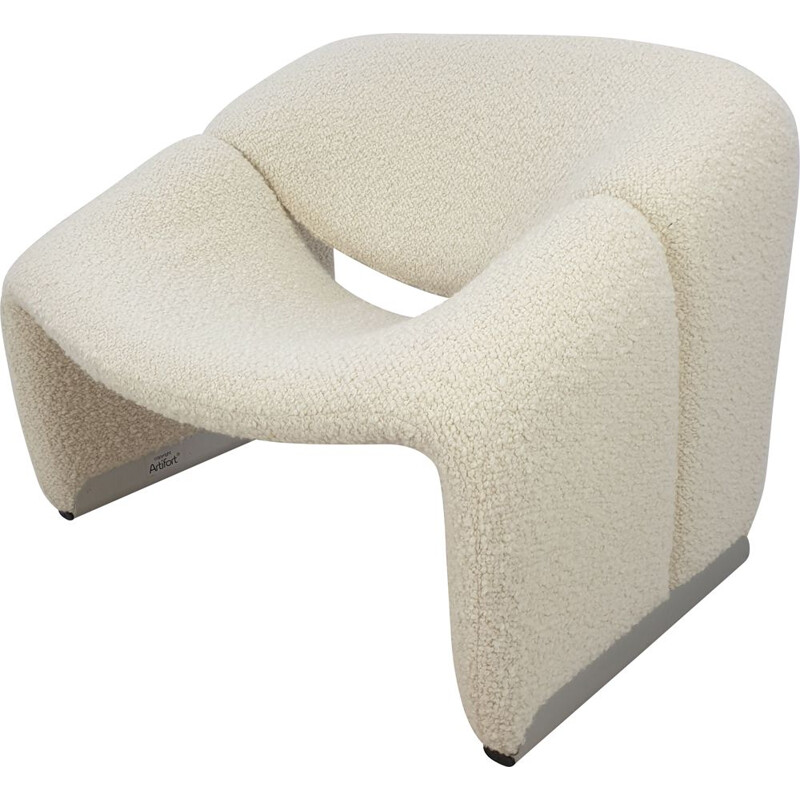 Miid century F598 armchair by Pierre Paulin for Artifort Groovy, 1980s