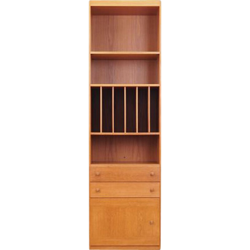 Ashwood vintage bookcase by Skovby Møbelfabrik, Denmark 1970s