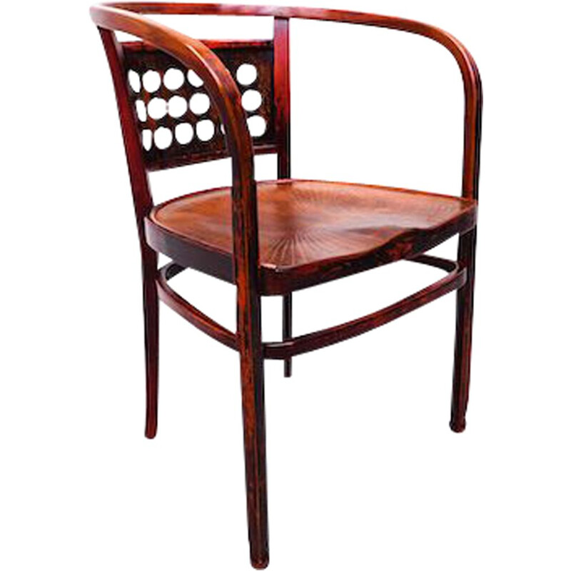 Mid century bentwood armchair by Otto Wagner for J & J Kohn
