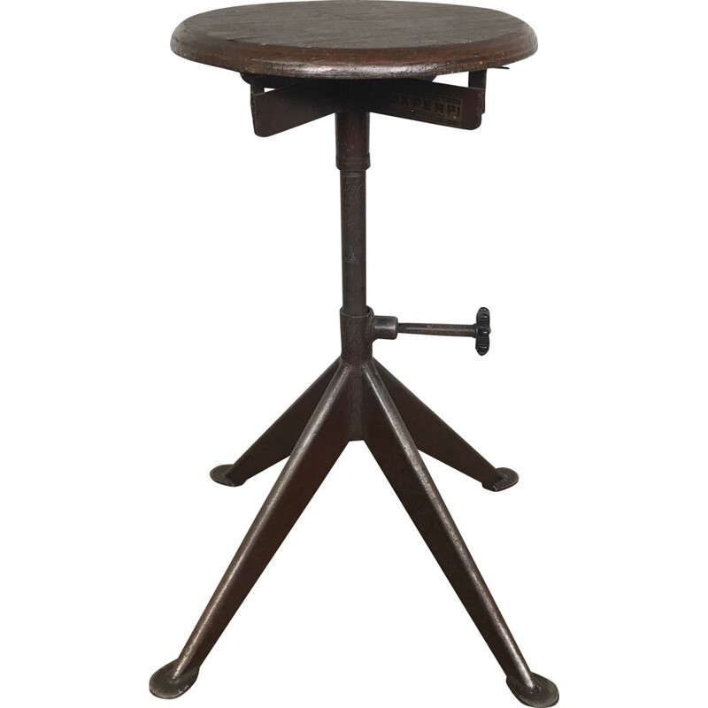 Industrial stool by Jean Prouvé, 1950