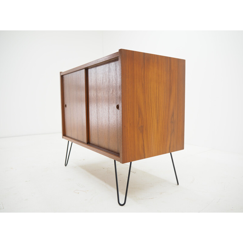 Mid century teak highboard, Denmark 1960s