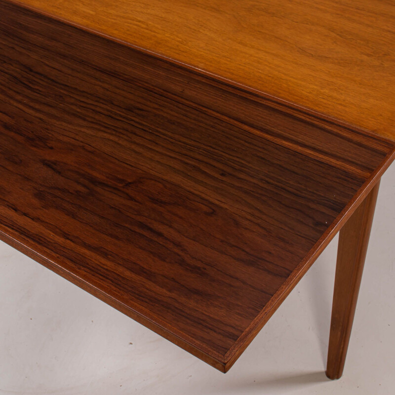 Mid-century teak dining table by Arne Hovmand-Olsen for Mogens Kold