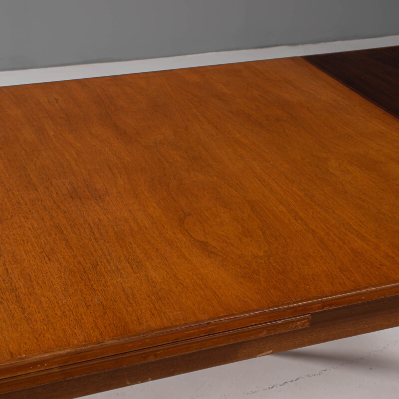 Mid-century teak dining table by Arne Hovmand-Olsen for Mogens Kold