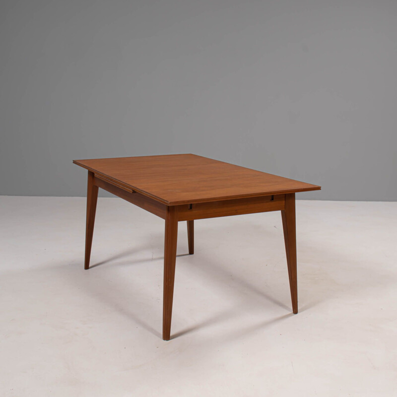 Mid-century teak dining table by Arne Hovmand-Olsen for Mogens Kold