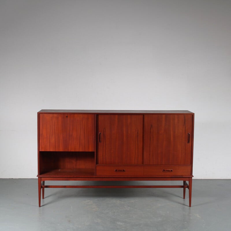 Mid century teak sideboard, Netherlands 1950s