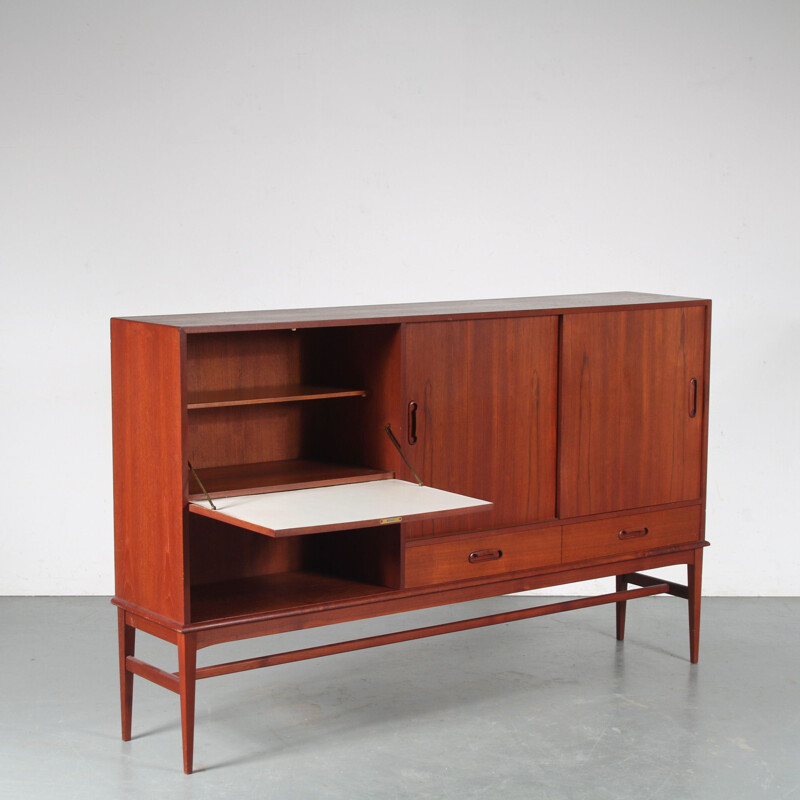 Mid century teak sideboard, Netherlands 1950s