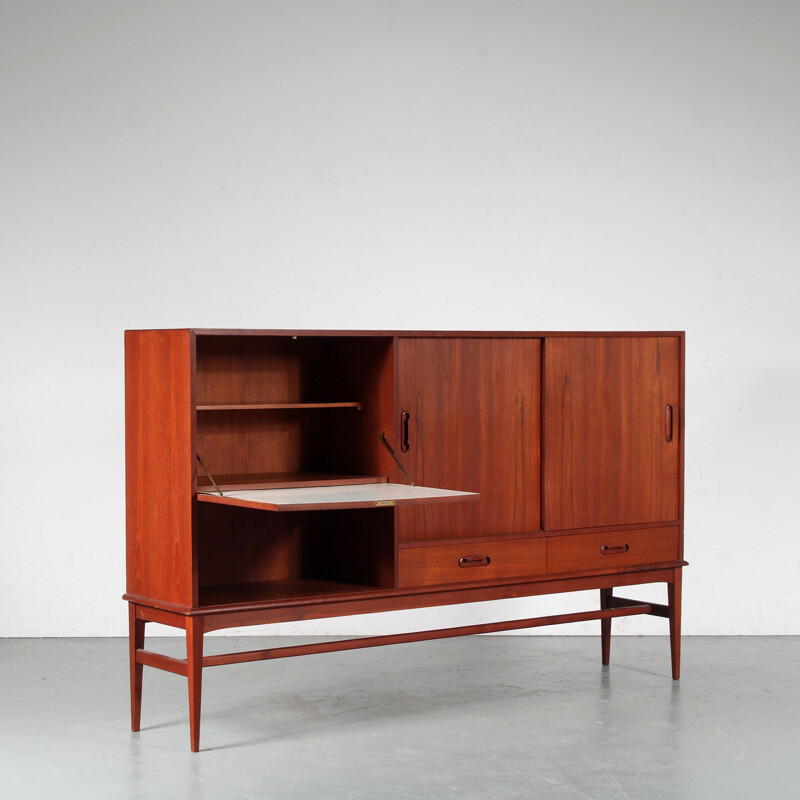 Mid century teak sideboard, Netherlands 1950s