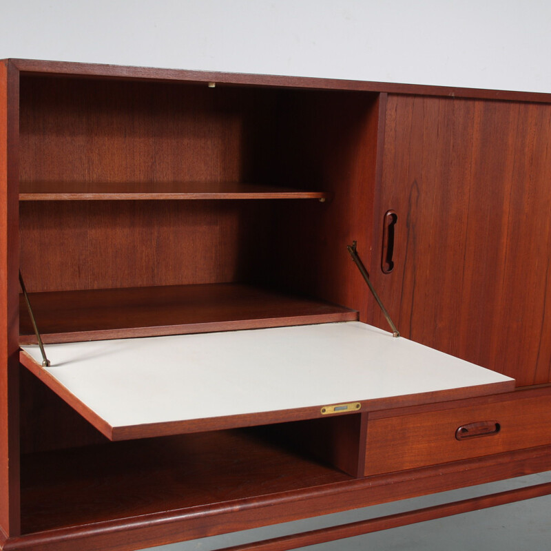 Mid century teak sideboard, Netherlands 1950s