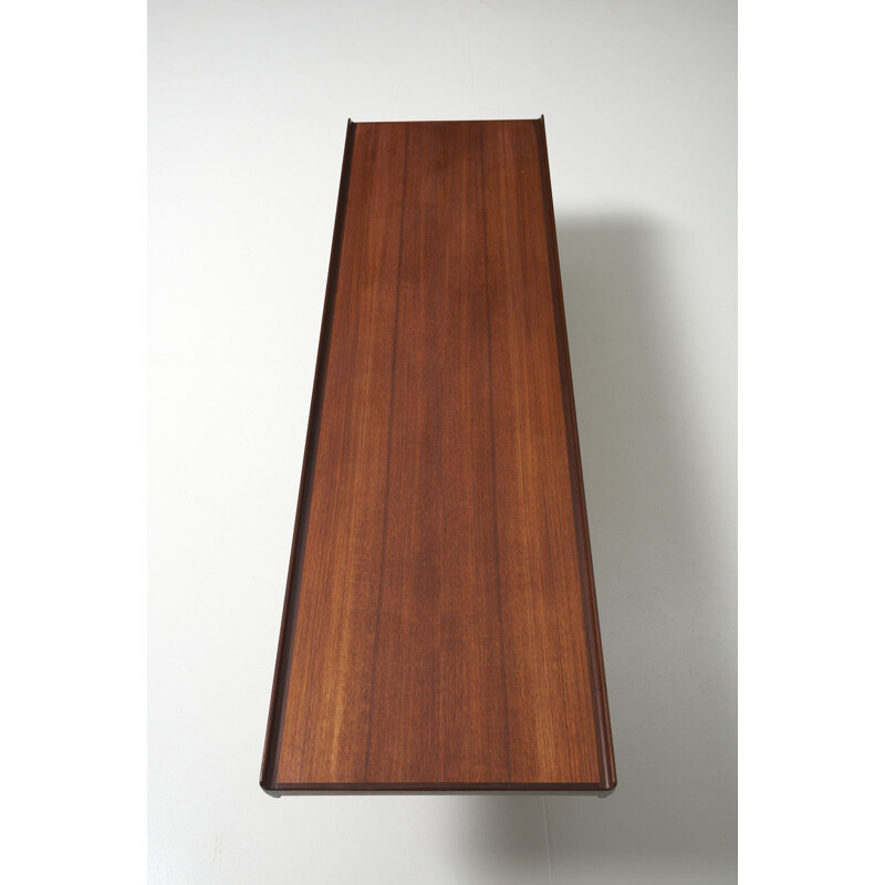 Vintage coffee table with raised edges by Peter Løvig Nielsen, Denmark 1960s