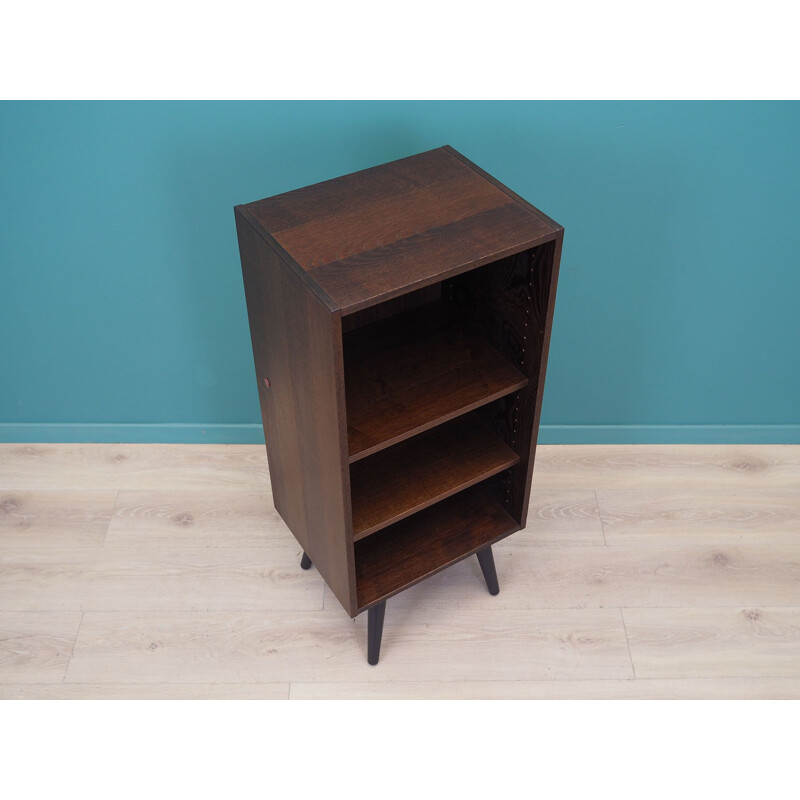 Vintage oakwood bookcase, Denmark 1960s