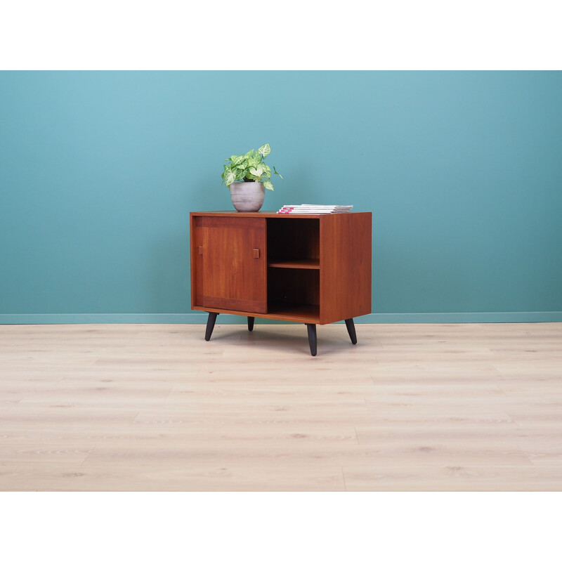 Mid century teak highboard, Denmark 1970s