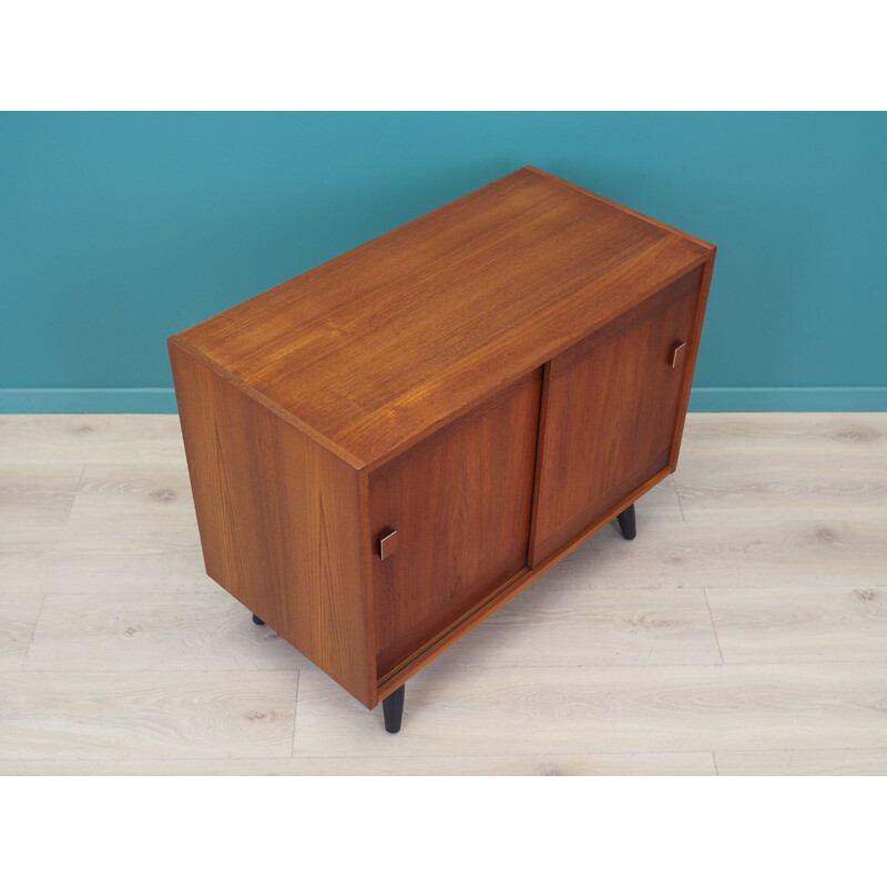 Mid century teak highboard, Denmark 1970s