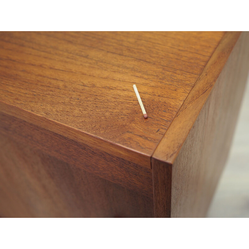 Mid century teak highboard, Denmark 1970s