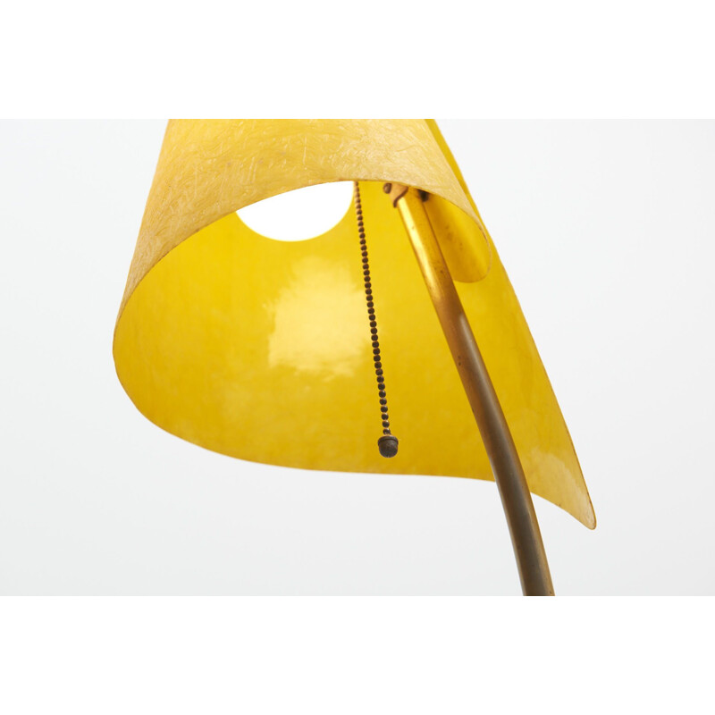 Lampadaire vintage avec 2 abat-jour, 1950